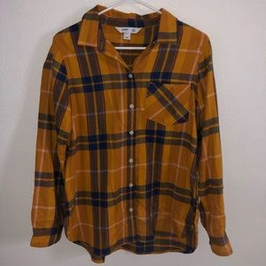 Old Navy Plaid Flannel Shirt